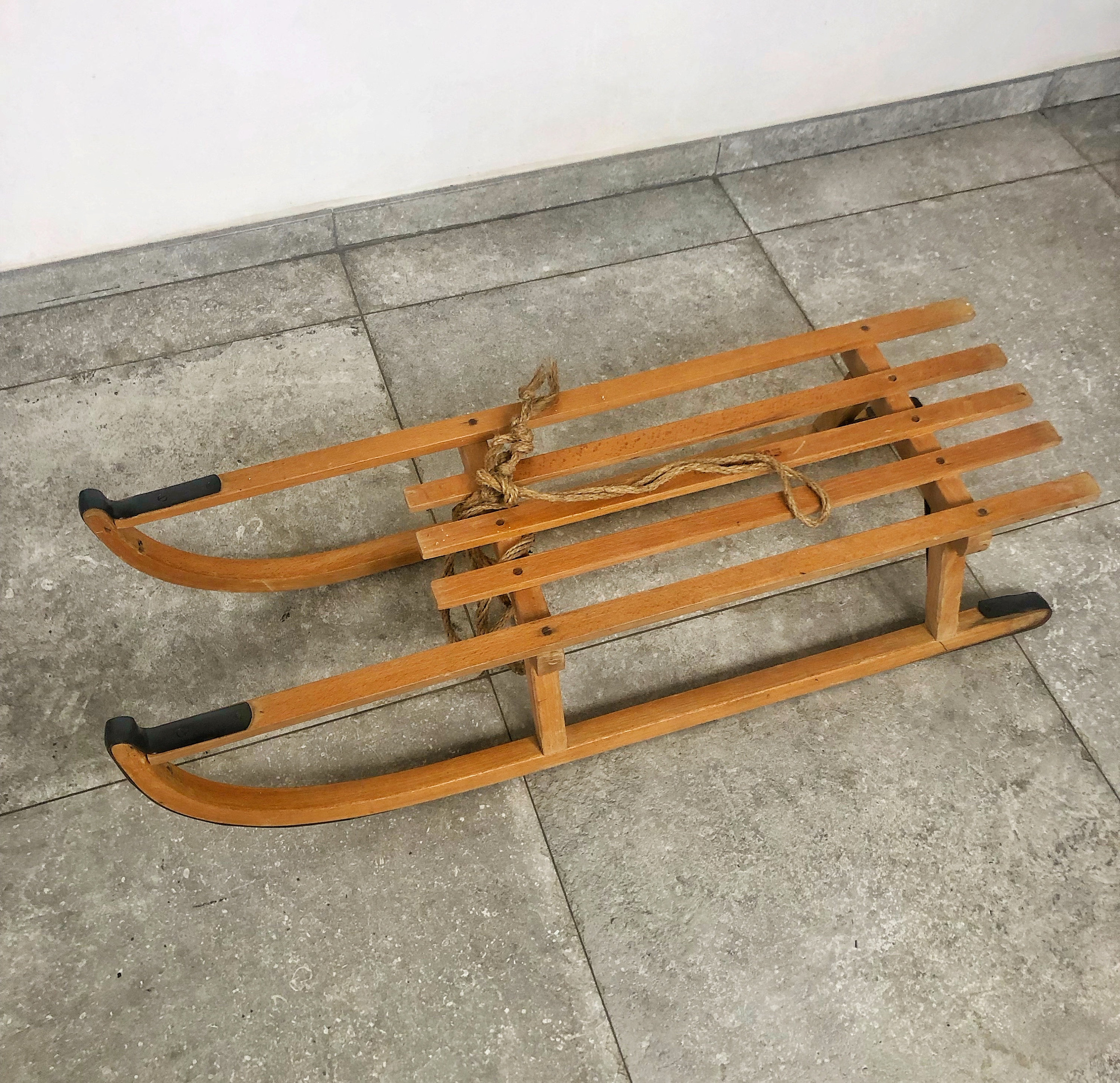Davos wooden sledge sled ソリ vintage s-l1200.jpg