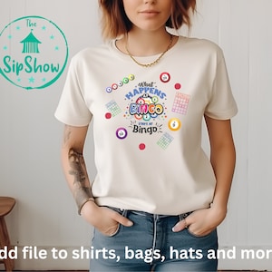 Camiseta de sala de bingo SVG: cita divertida de jugador para abuelos, entusiastas de las cartas y los dabber
