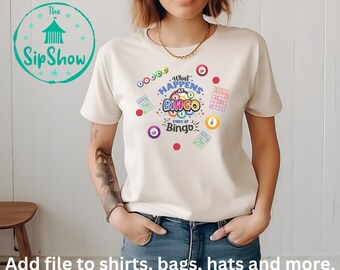 Bingo Hall T-shirt SVG: grappig citaat van een speler voor grootouders, kaarten en liefhebbers van kaarten
