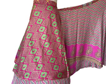 Sari wrap skirt goddess tea