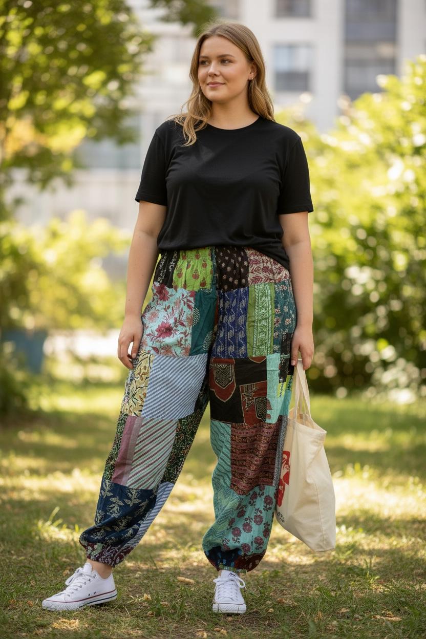 Leggings Imprimés Paisley Bleu/orange - Taille S (comme XS) - Neufs Avec étiquettes Rue21