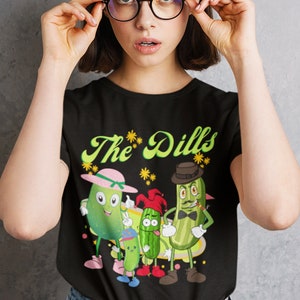 Comfort Colors Dill Pickle Family Shirt, Funny Pickle Clothing, Pickle Lover Gift, Cute Vegan Xmas Gift Tshirt