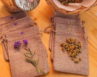 MOTTENSÄCKCHEN in 2 Varianten, mit Lavendel oder Rainfarn