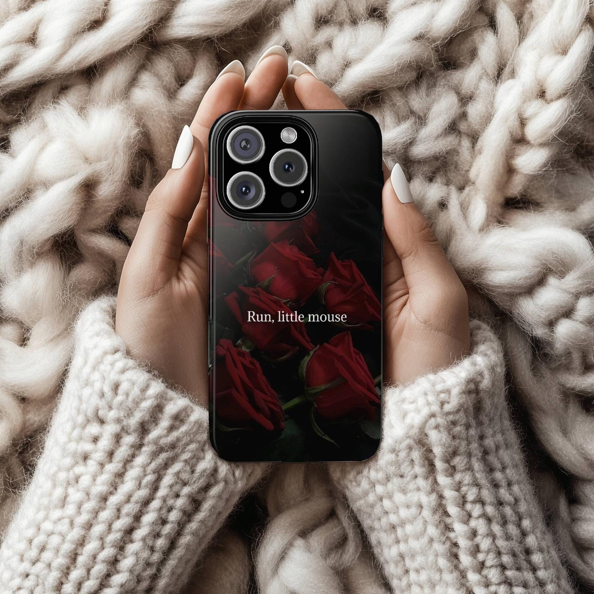 Run Little Mouse, Red Roses Phone Case, Dark Romance Phone Protection, High Quality Cover for iPhone 16, 15, 14 Pro - Etsy Run Little Mouse, Red Roses Phone Case, Dark Romance Phone Protection, High Quality Cover for iPhone 16, 15, 14 Pro - Etsy