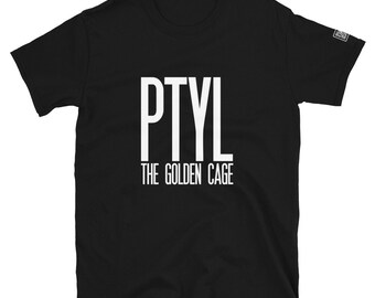 Ptyl - the golden cage - black t shirt
