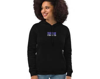 ptyl - color it blue - black hoodie - color