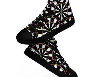 Dart Lover Women’s high top canvas shoes