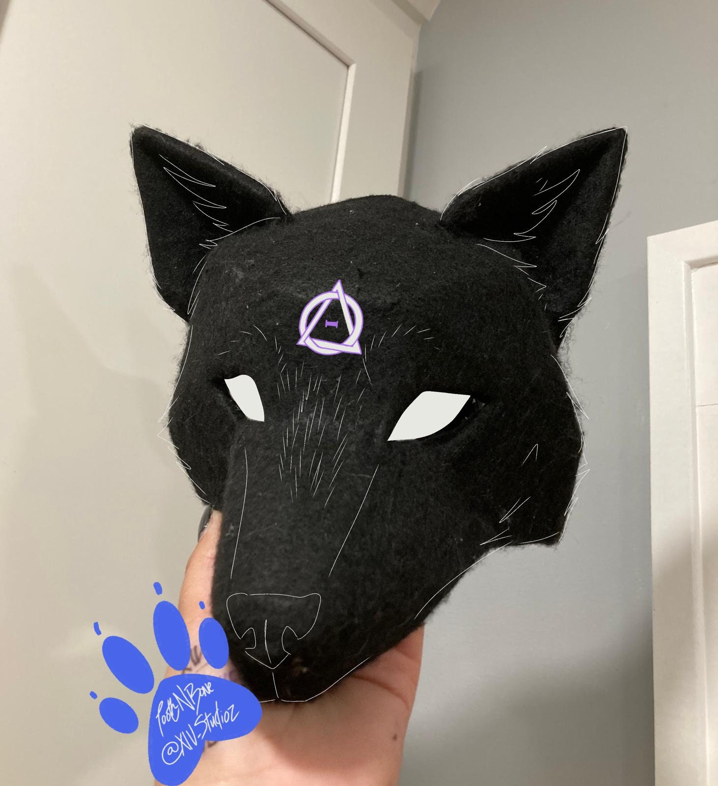 Resin Wolf Mask Blank, Stylized Wolf Face Mask, Wolf Masquerade Mask, Resin  Half Mask, DIY Blank Mask, Canine Masque, Husky Mask, Costume 
