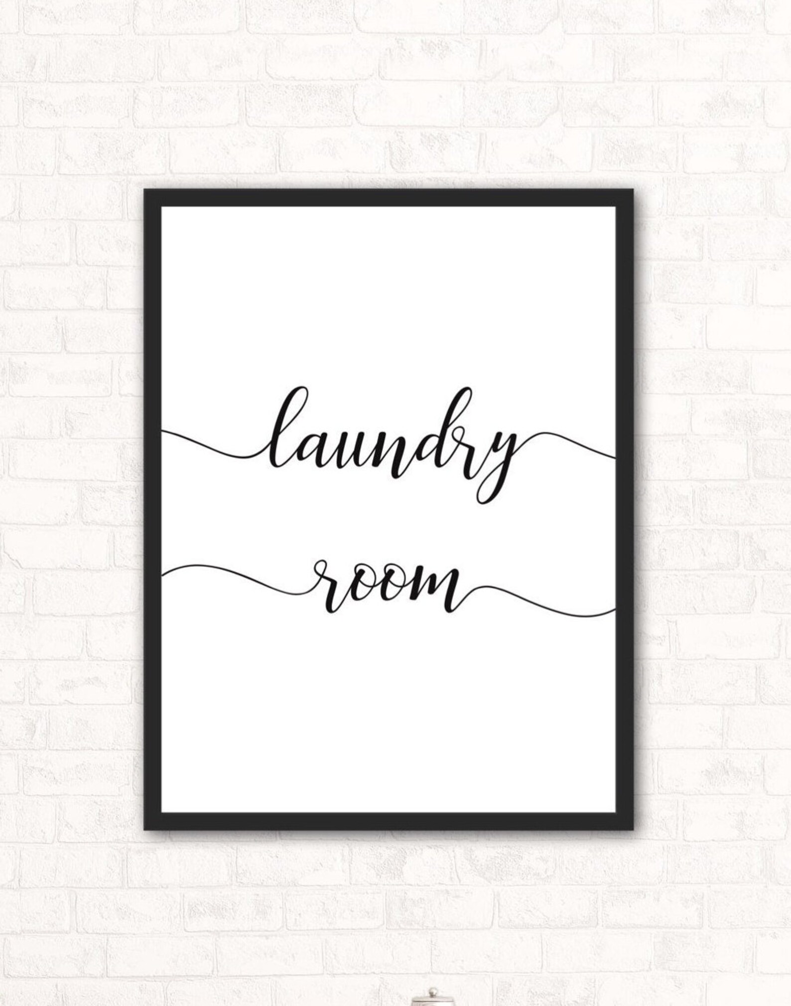 Laundry Room Printable Prints for Mudroom Farmhouse Wall Etsy
