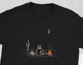 Vintage Cowboy Shirt, Cowboy In The Desert Shirt, Western Style Shirt, Country Music Shirt