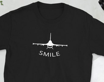 Chemise F-16 Smile, chemise F-16 Viper, chemise USAF, chemise Air Force, chemise avion de chasse