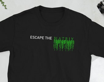 Escape The Matrix-shirt, Conspiracy-T-shirt, Red Pill-shirt