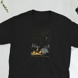 Billion Star Hotel Shirt, Cute Camping Shirt, Campfire Shirt, Starry Night T-Shirt