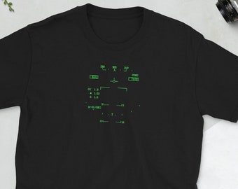 HUD Shirt, Fighter Jet Shirt, F18 Shirt, Airforce Shirt, Military Shirt