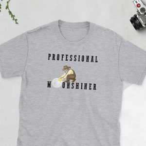 Professional Moonshiner Shirt, Moonshine Shirt, Funny Country T-Shirt