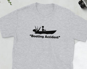 Chemise accident de bateau, t-shirt deuxième amendement, arme à feu professionnelle, chemise meme amusante pour lui, chemise d'arme à feu amusante, chemise tactique amusante
