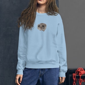 Sad Hamster Long Sleeve Shirt, Sad Hamster Meme Shirt, Crying Hamster Shirt, Funny Meme Shirt