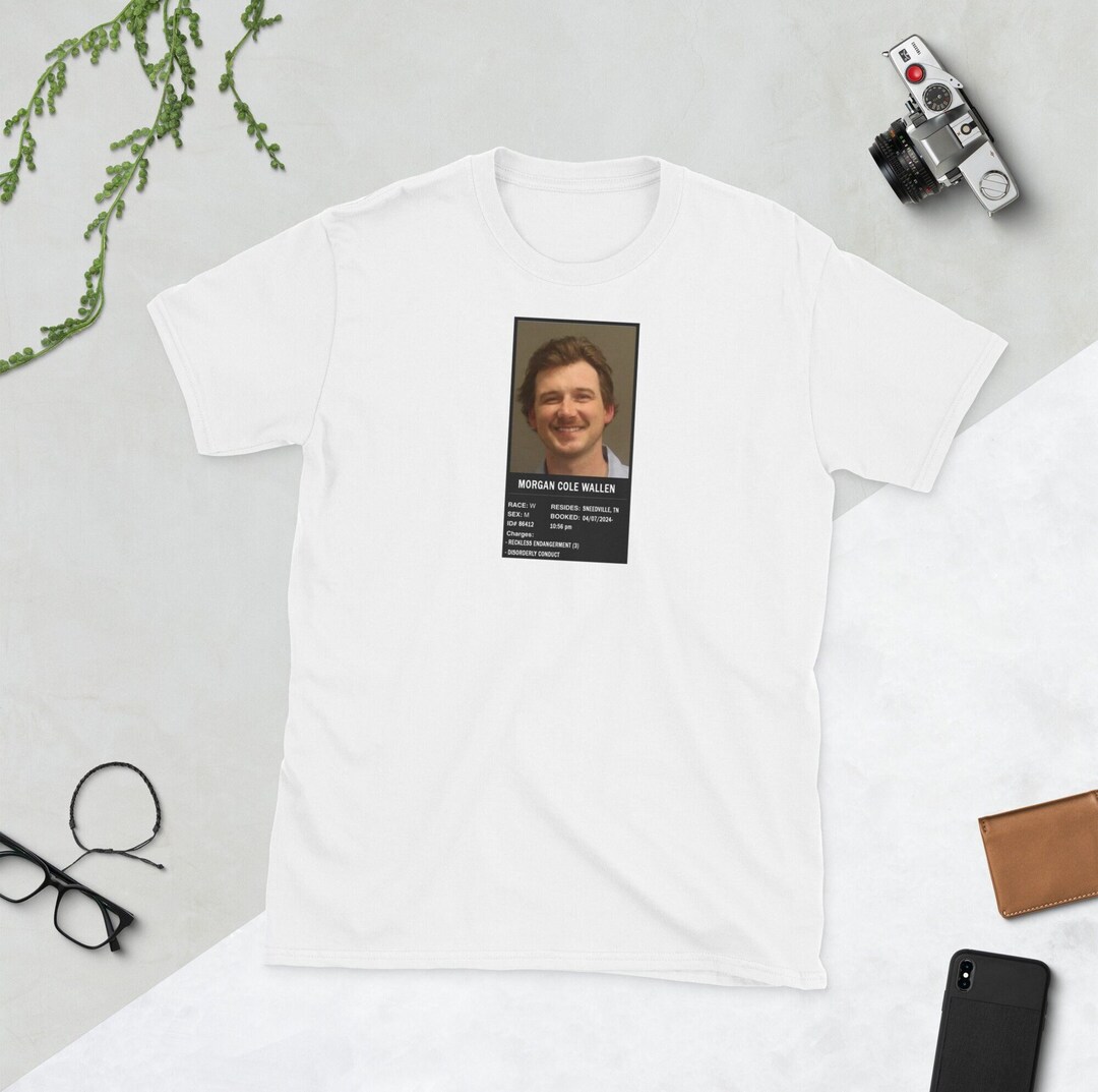 Morgan Wallen Mug Shot Shirt, Funny Morgan Wallen Shirt, Morgan Wallen ...