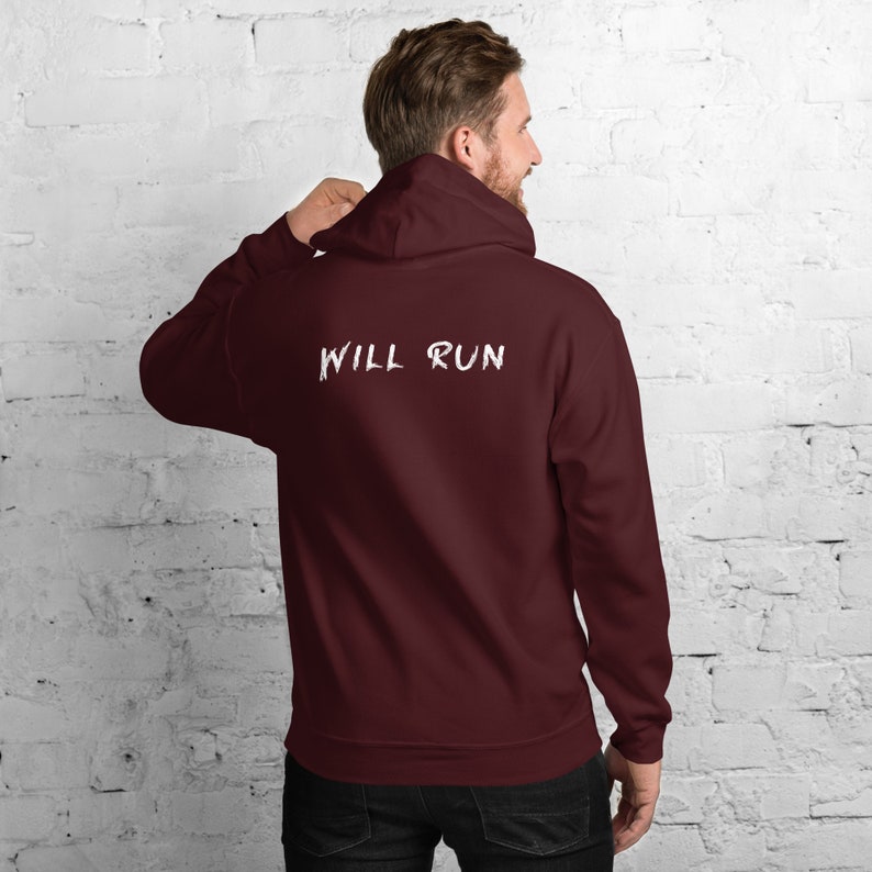 Will Run Hoodie, Motorcycle Hoodie, Sport Bike Hoodie