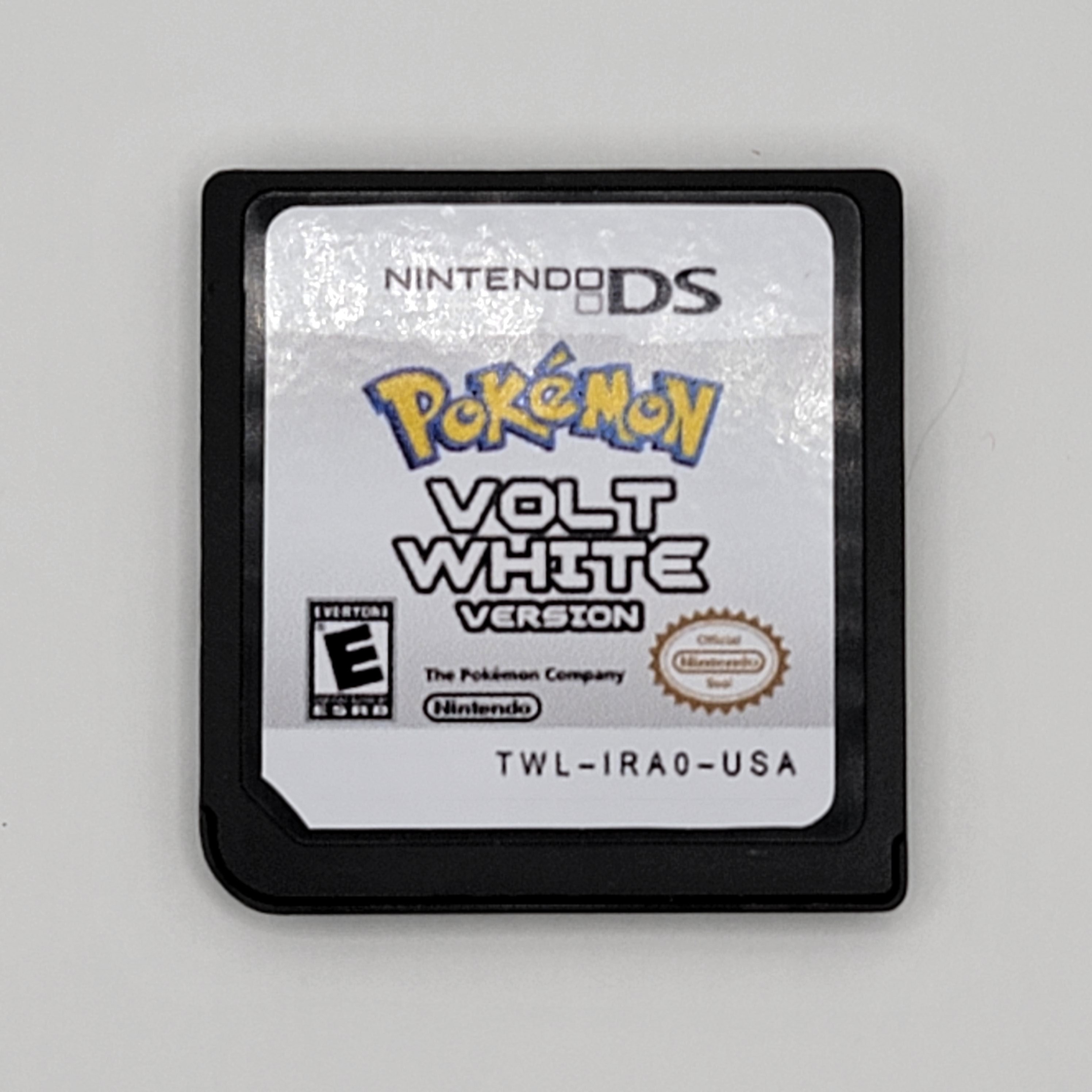 Pokemon Volt White Rom Hack Nintendo DS Cartridge 
