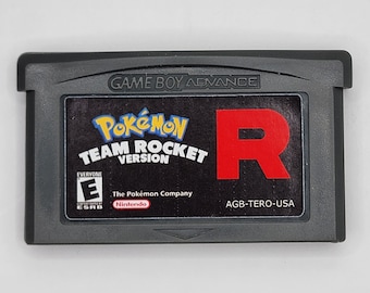 Pokemon FireRed Rocket Edition - Rom Hack - Gameboy Advance - GBA