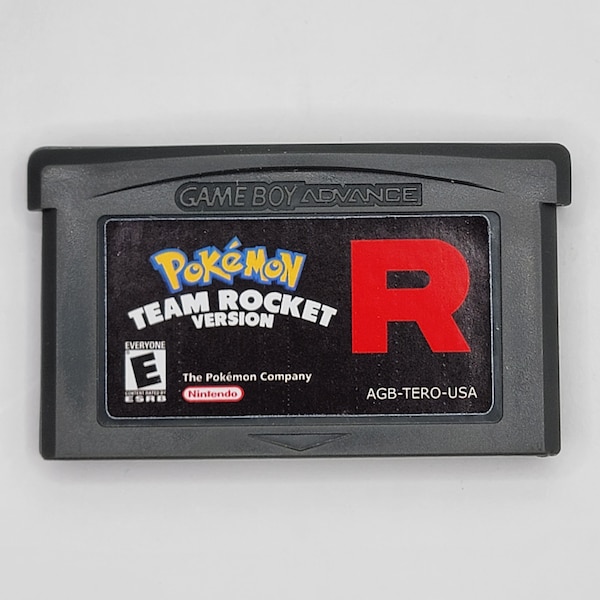 Pokemon FireRed Rocket Edition - Rom Hack - Gameboy Advance - GBA