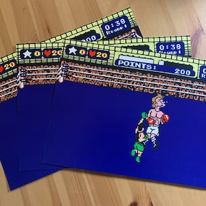 Punch-Out!! (NES, 1987) - Original Acrylic Painting Print (A5, A4 or A3)