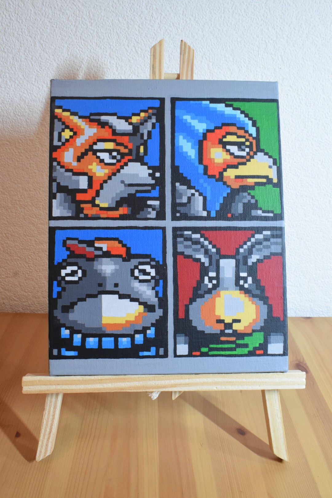 Starwing/starfox (super Nintendo, 1993) - Fox, Falco, Slippy, Peppy ...