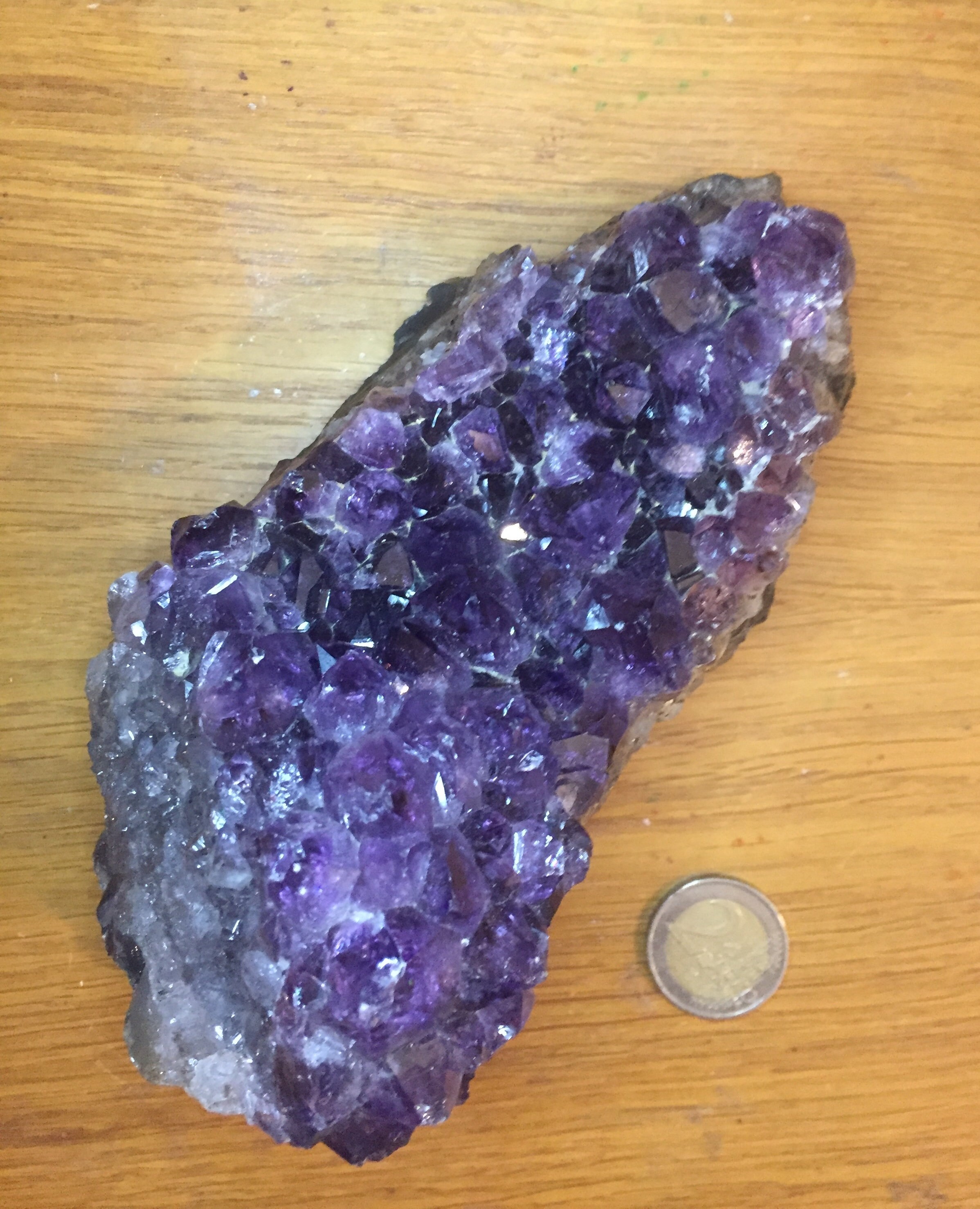 Améthyste Géode - Druse d'améthyste -Pierre Naturelle Semi-Précieuse 992 G