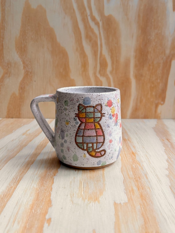 PRE-ORDER Rainbow Kitty Mug