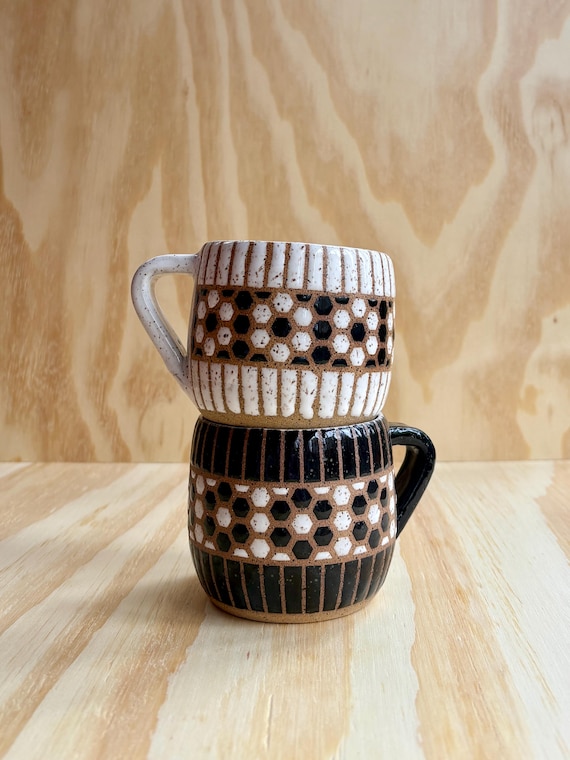 PRE-ORDER Flower Tile Mug
