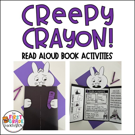 Scaredy-Cat Splat! Halloween Read Aloud Book Companion Reading