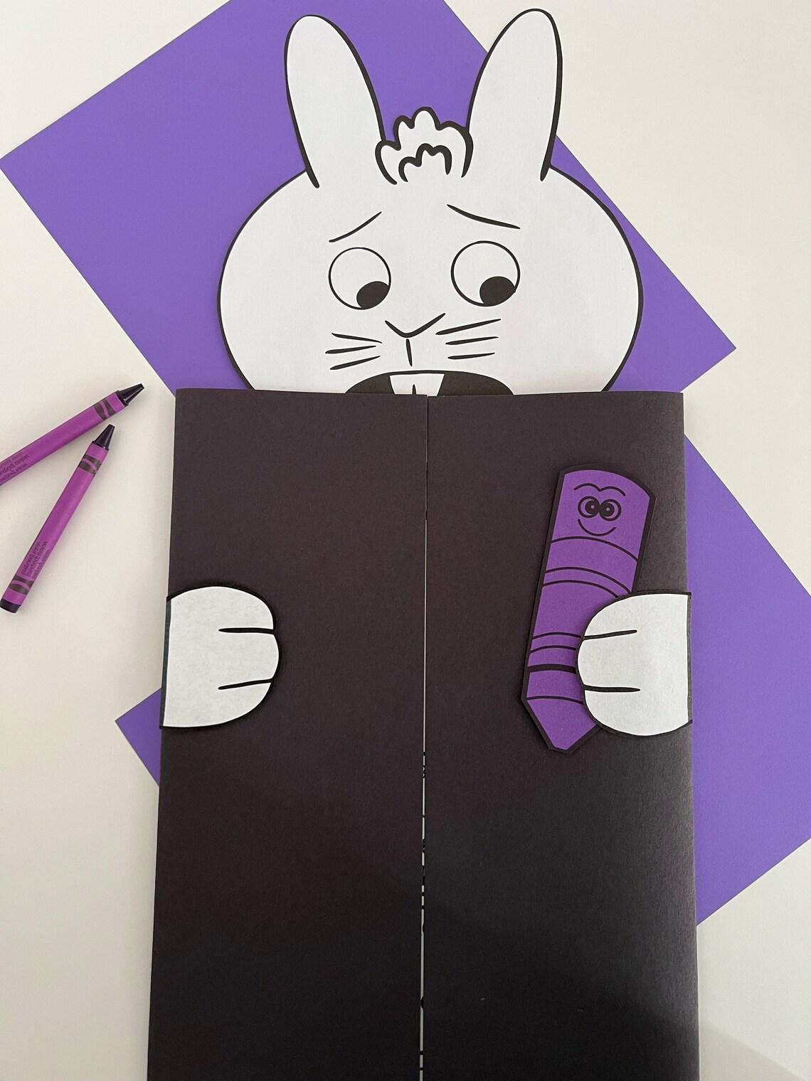 Creepy crayon read aloud activities for kids reading comprehension etsy