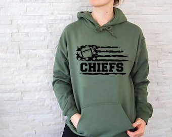 Chiefs Football Svg, USA Flag SVG, Chiefs svg, Game Day Svg, Football SVG, Cut file Printable Cricut Maker Silhouette