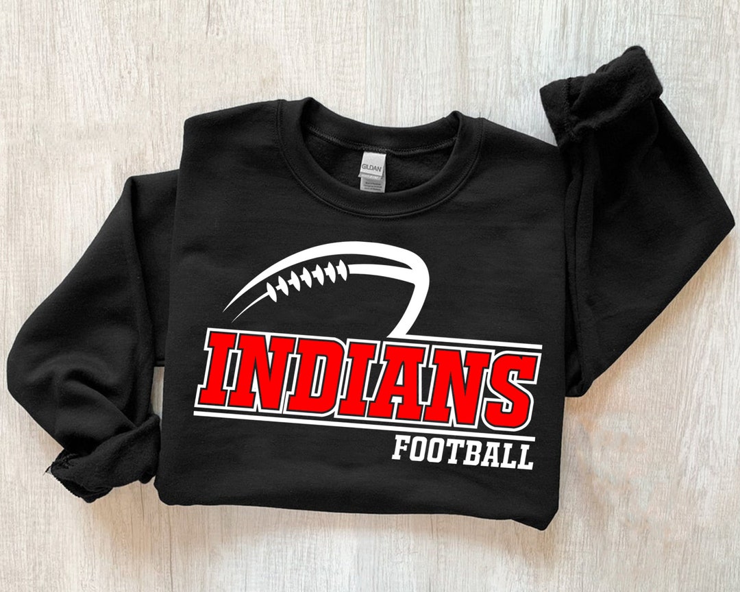 Indians Football Svg, Digital Download, Team Mascot Svg, Indians Mascot