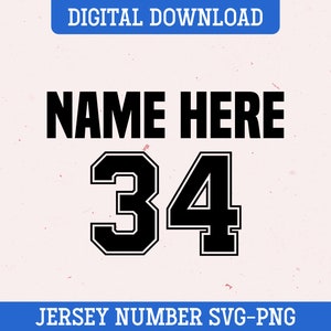 Jersey Number Svg, Jersey Font Svg, Jersey Template Svg, Numbers Svg, Football Svg, Softball Svg, Baseball Svg, Cut Files, Digital Download