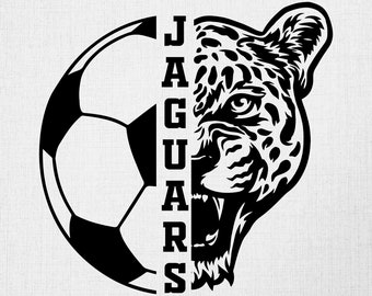 Jaguars Soccer Png, Jaguars Soccer Svg, Jaguars Svg, Soccer Png, Descarga digital, Cricut Cut Files, Silhouette Cut Files, Svg File