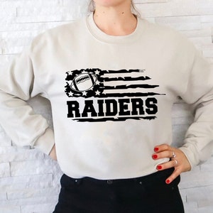 Raiders Football Svg, USA Flag SVG, Raiders svg, Game Day Svg, Football SVG, Cut file Printable Cricut Maker Silhouette