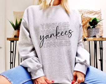 Yankees svg, descarga digital, game day svg, team mascot svg, yankees mascot svg, cricut, school spirit svg, sports svg, silhouette