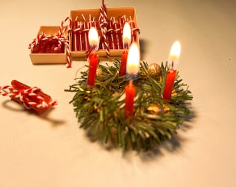 Mini Escalera De Cuerda Para Casa De Muñecas – Accesorio De Plástico De 18 Cm, Decoración Para Puertas De Gnomo Y Escenas Navideñas En Miniatura