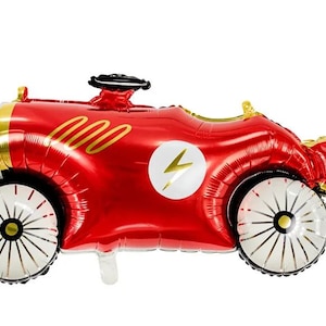 Car foil balloon boy birthday balloon car party decoration