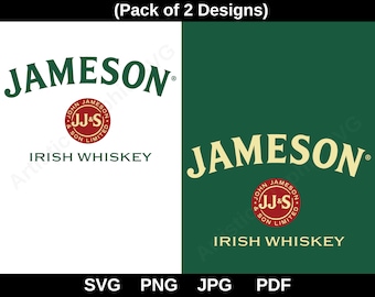 Jameson Irish Whiskey Svg, Jameson Whiskey Svg, Jameson Tumbler Svg, Png, Jameson Gifts Svg, Jameson Whiskey T Shirt Svg, Cricut Cut File
