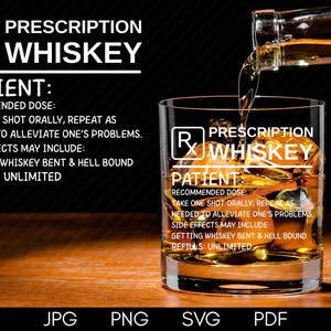 Etichetta di whisky con ricetta SVG, etichetta di whisky irlandese SVG PNG, whisky SVG, bicchiere SVG, regali di whisky SVG, maglietta con whisky SVG, file di taglio Cricut