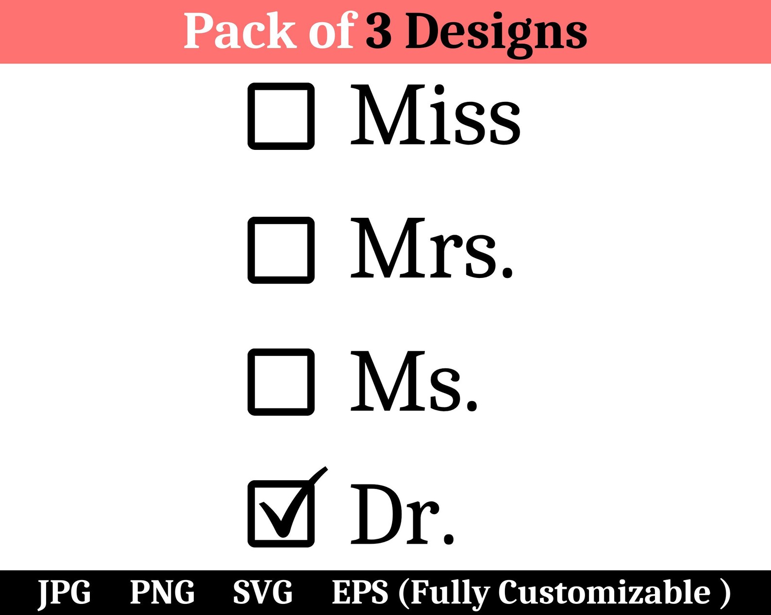Miss Ms. Mrs. Dr. SVG It's Dr Actually Svg It's Etsy Canada
