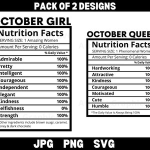 Octobre fille valeur nutritive SVG, SVG Reine d'octobre, Svg balance, les Queens sont nés en octobre, anniversaire d'octobre, PNG, fichier de coupe Cricut