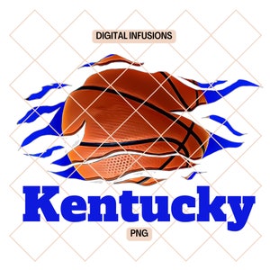 Kentucky Basketball PNG Files for Sublimation & Print image 3