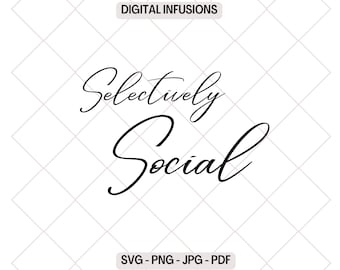 Selectively Social SVG & PNG