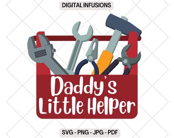 Daddy's Little Helper SVG & PNG