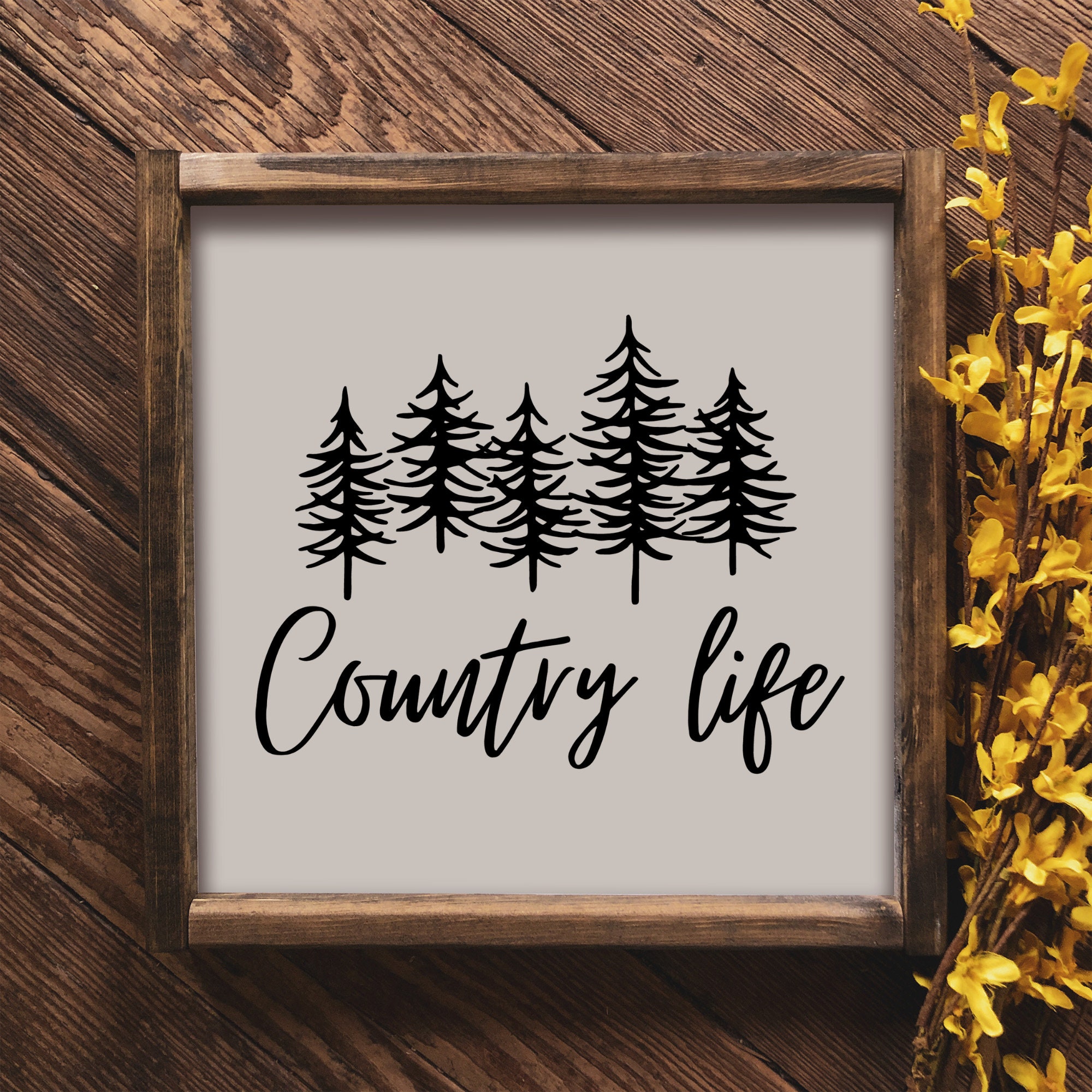 Country Life SVG, Farmhouse SVG, Silhouette & Cricut SVG Files - Etsy