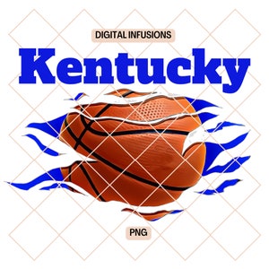 Kentucky Basketball PNG Files for Sublimation & Print image 2